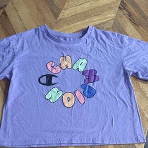 Champion Kids Lavender Graphic Tee
